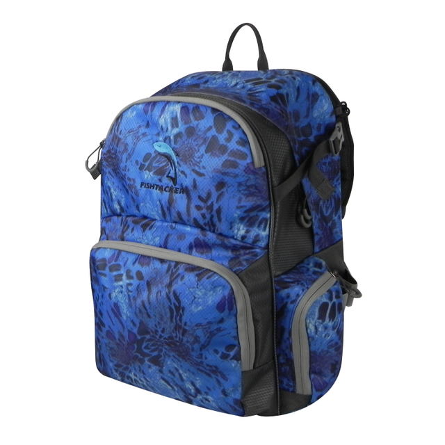 Rod Holder Fishing Tackle Fisherman Backpack Fishing Tackle Bag Backpack