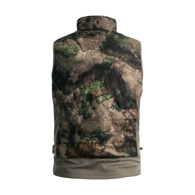 Camo fleece lined hunitng reactor heated vest