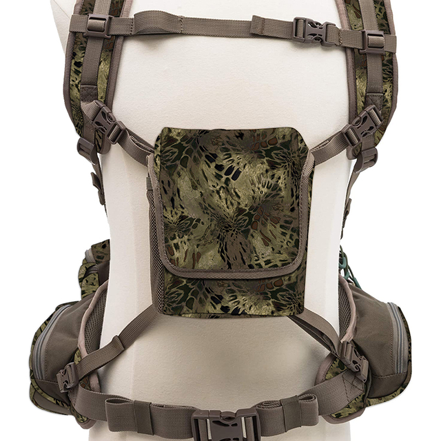 Real tree accessories Run 'n' Gun-style bino harness hunting Binocular bag