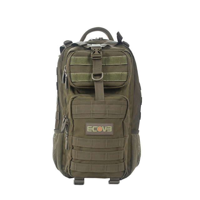 Military Tactical Backpack, Army Molle Bag, Small Rucksack for Hunting, Survival, Camping, Trekking, School