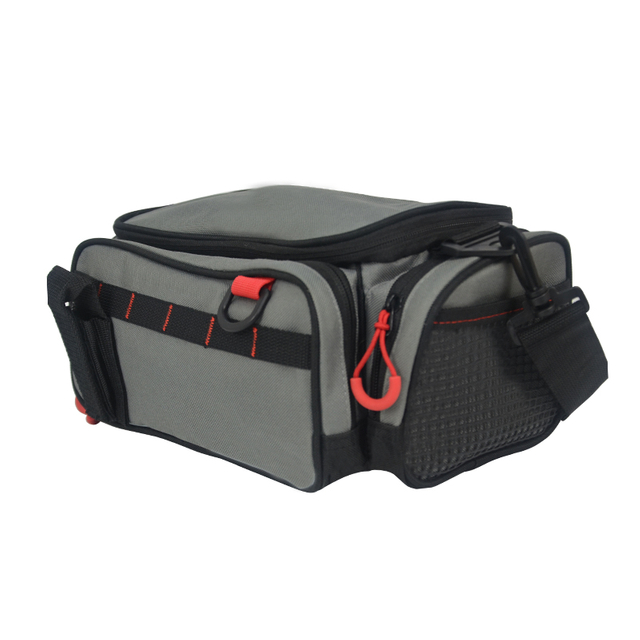 Outdoor waterproof fishing gear bag-large storage bag suitable for fisherman durable polyester materia