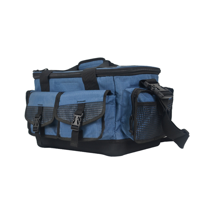 Fishing Tackle Water Resistant Fishing Gear Bag + 1 Fishing Lure Box