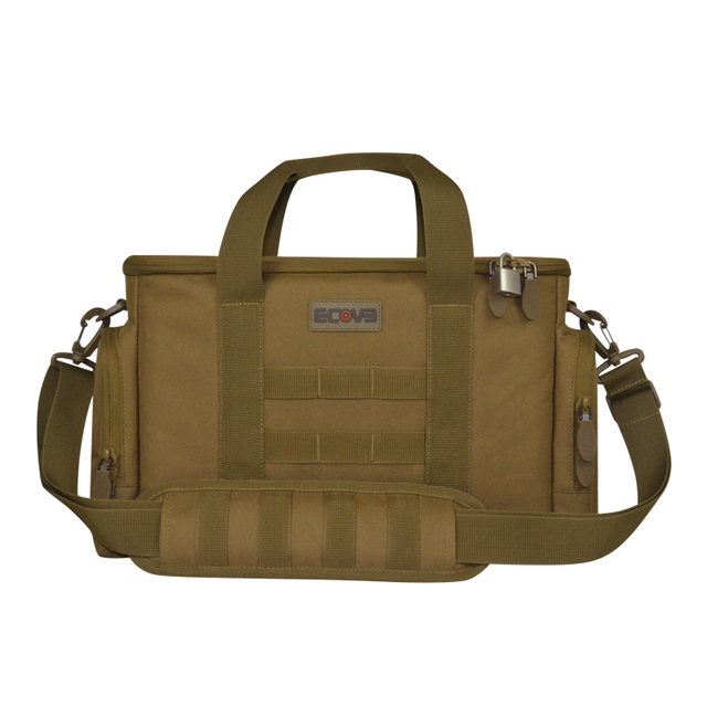 ECOEVO Elite Range Bag Tactical Case Shell Bag Sling Pack Military Tool Bag For Army And Outdoor Travel