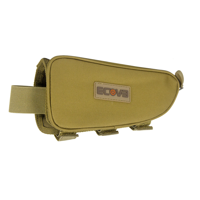 Adjustable Shotgun Rifle Shell Holder Cheek Rest Pouch Buttstock For Hunting Shooting Cheek Rest Pad Ammo Case Shell Cartridges