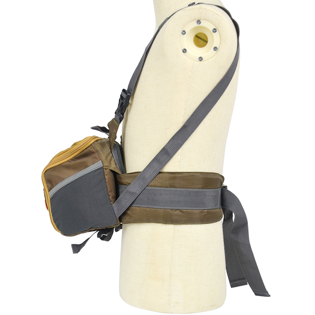 Fly Fishing Chest/waist Bag with Neck Strap