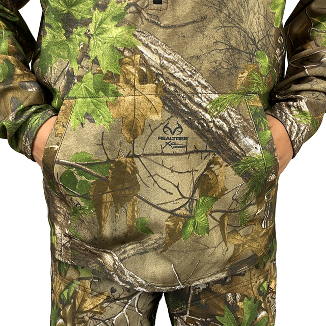 Realtree Camo Zipper Men Breathable Turkey Deer Hunting Wear Clothes Suit