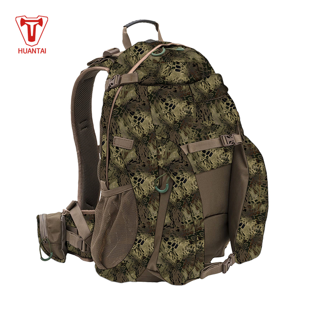 High Quality Flocking Fabric Camouflage Color Hunting Backpack 