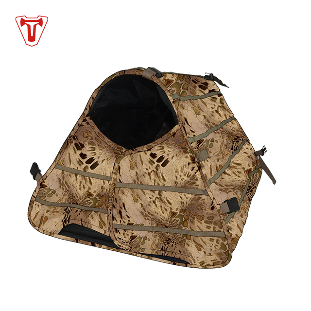 Ultra Quick Setup with No Pins Hinges Or Poles Waterfowl Field Bully Bird Hunting Dog Blind Tent