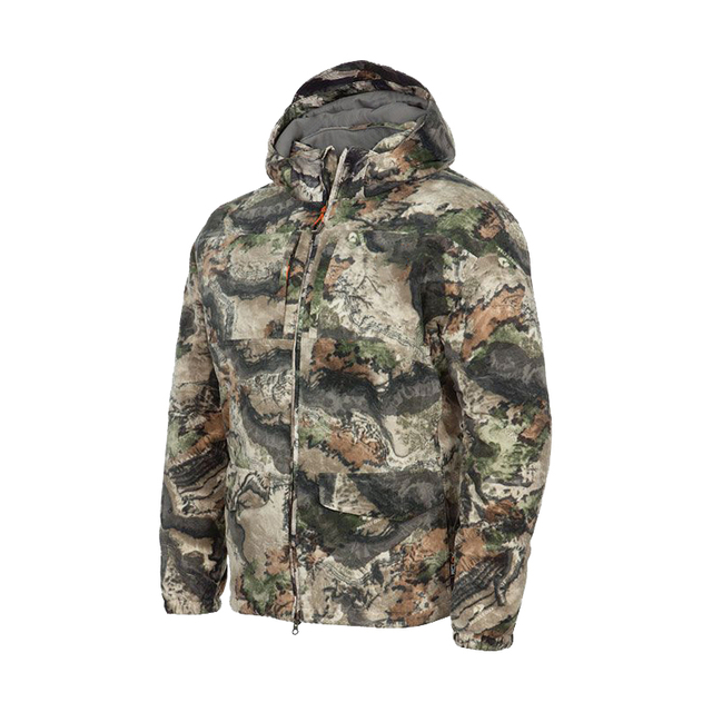 Outdoor hooded fleece hunting fortress parka