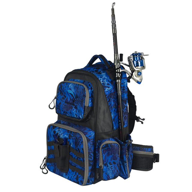 Stainless Steel Fishing Plier,Tackle Backpack Saltwater Resistant Bag Large Storage Bag Fisherman Backpack