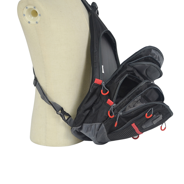 Fishing tackle storage bag outdoor shoulder backpack messenger bag