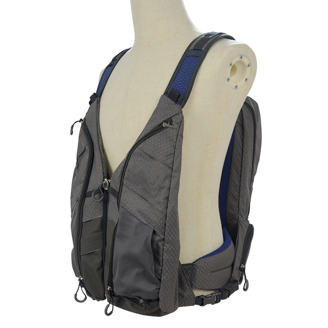 Fishing Vest Multi Pocket Waistcoat Adjustable Size Gifts for Men Women