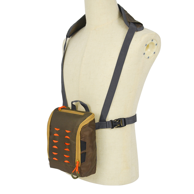 New series wholesale special designs fly fishing waist pack chest bag chest pack