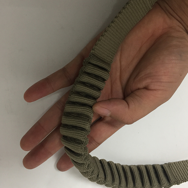 Tactical 2 Two Points Gun Sling Adjustable Strap Bungee with QD Buckles & Shoulder Protecter for Hunting Airsoft