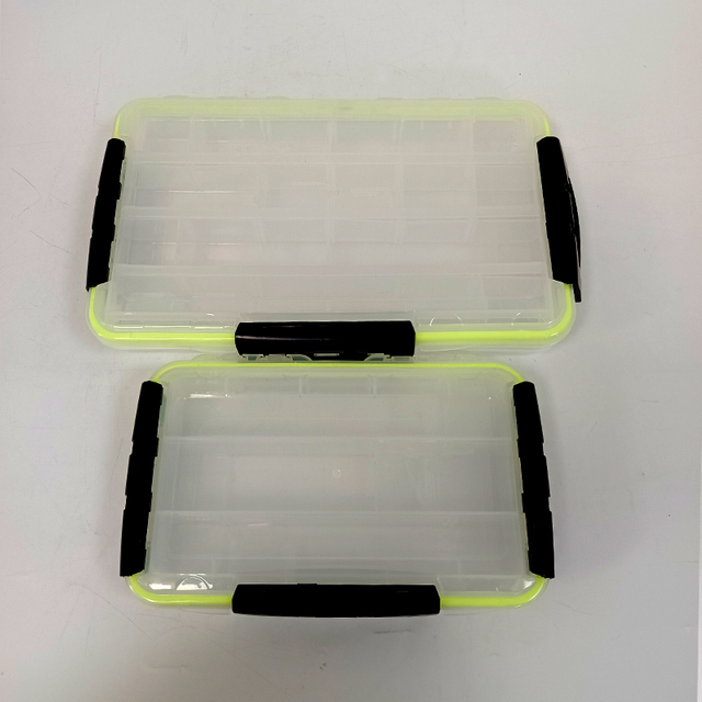 Lu Ya Accessory Box Ji Fishing Transparent Bait Box Sea Fishing Bait Wood Shrimp Tool Box Fishing Tackle