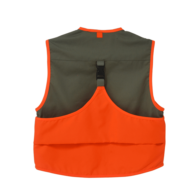 Free Sample Big Game Sneaker Vest Men's Hunting Vest Orange Upland Game Vest
