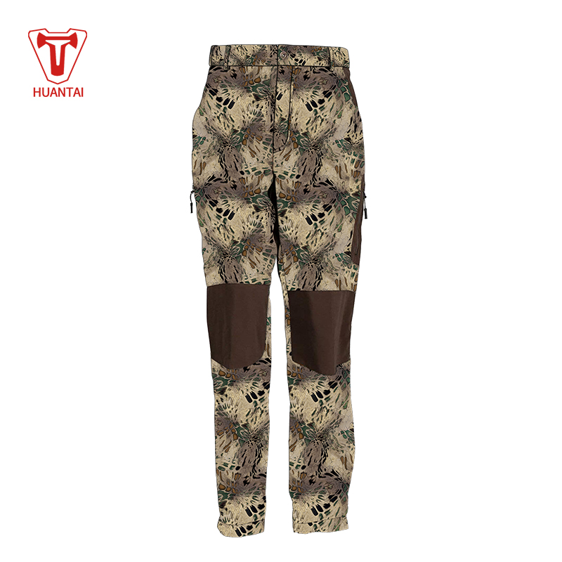 Men\'s Camouflage Hunting Windproof Waterproof Seam Sealed Pant