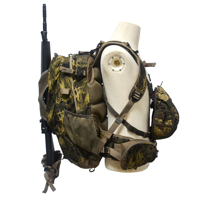 Waterproof Dark Timber Hunting Camouflage Gun Day Pack