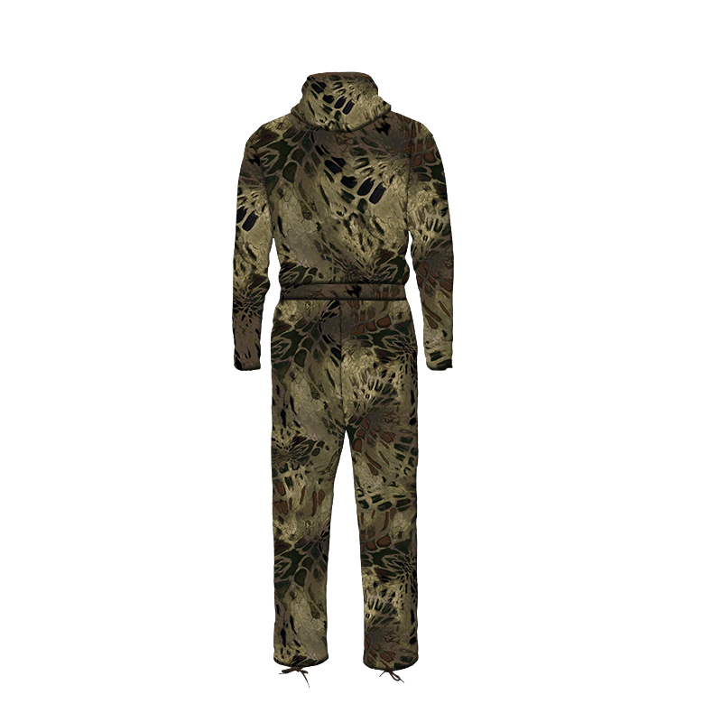Autumn Winter Camoflage Logo Hoodie Apparel Hunting Jacket Set
