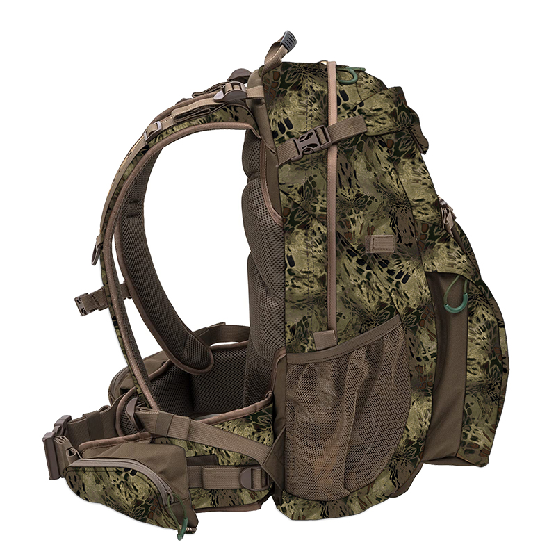 High Quality Flocking Fabric Camouflage Color Hunting Backpack 